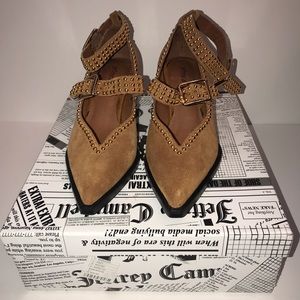 Jeffrey Campbell Walk on By heels Tan 7M